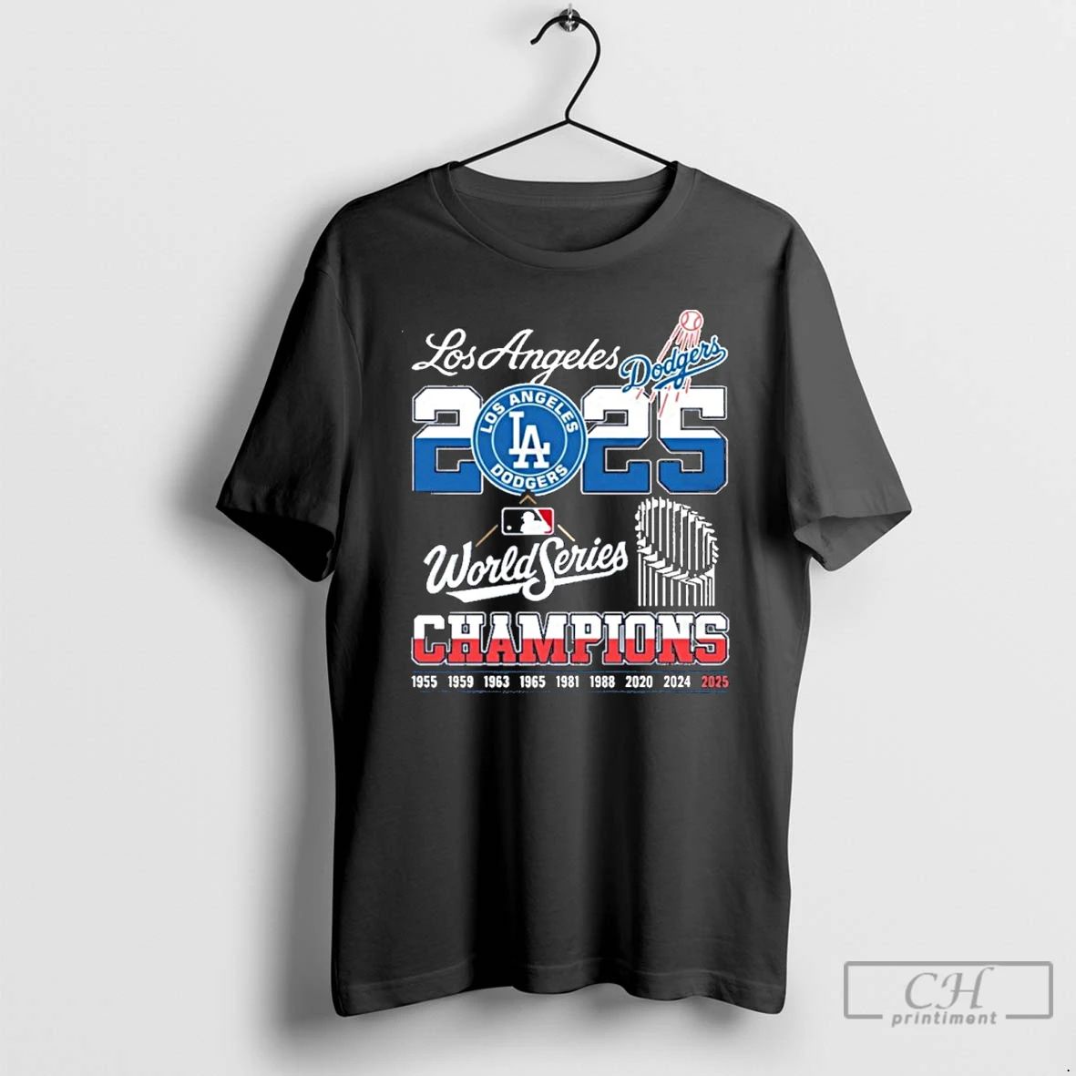 Premium 2025 La Baseball World Series Champion T Shirts