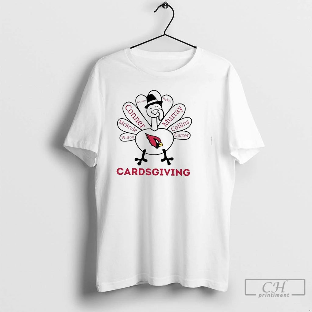 Premium Cardinalsgiving Arizona Cardinals X Thanksgiving T Shirts
