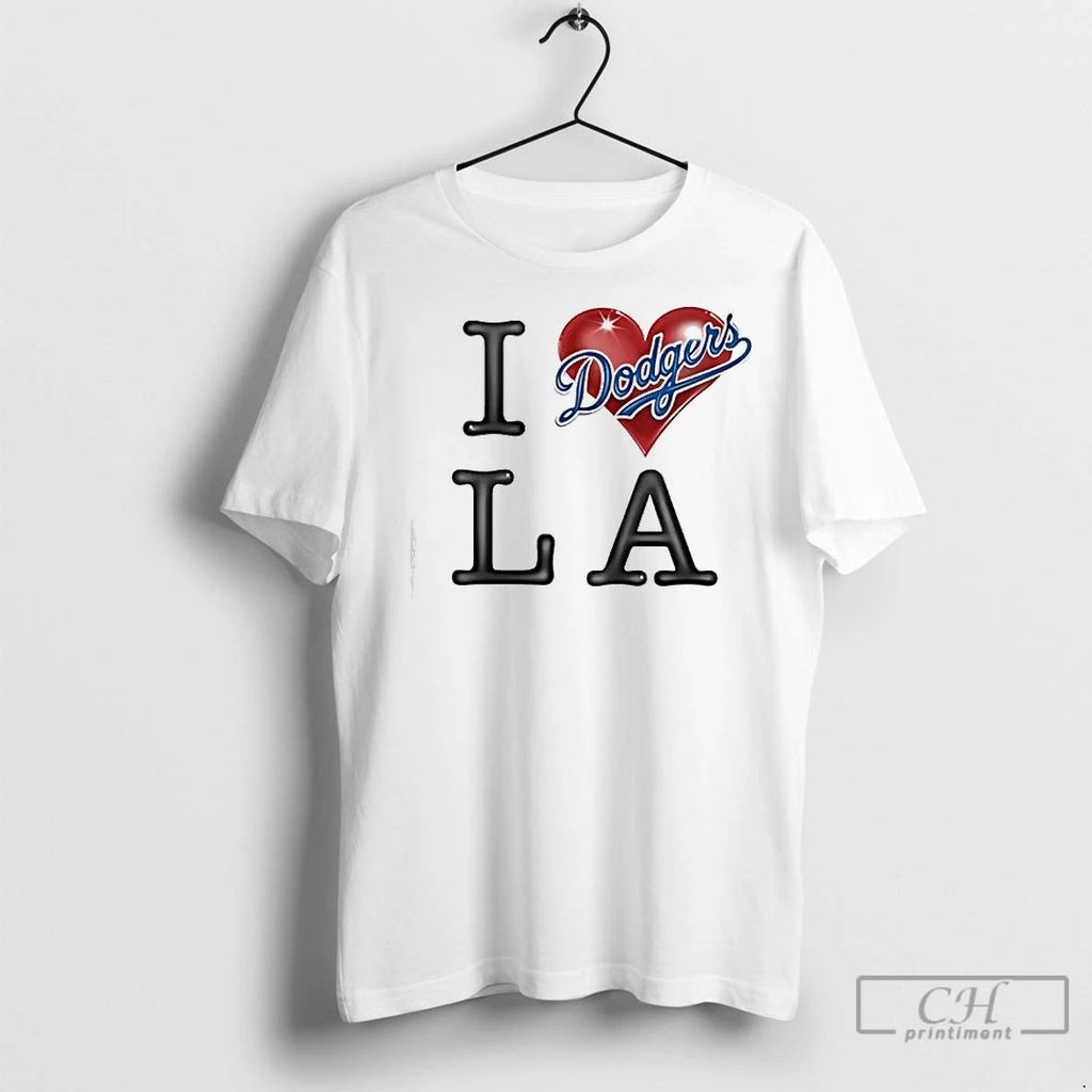 Premium I Love La Dodgers Logo