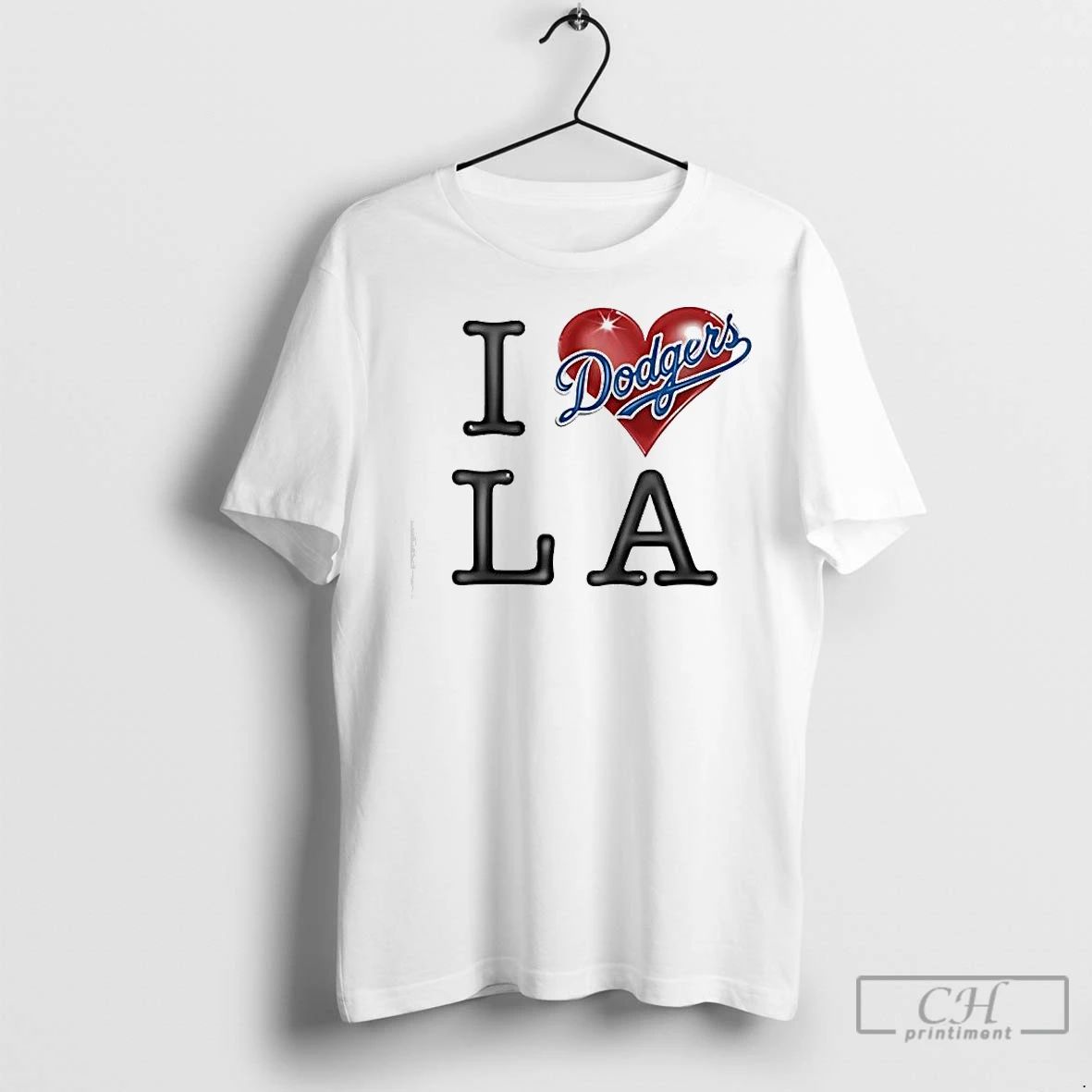 Premium I Love La Dodgers Logo