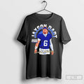 Premium Jaxson Dart New York Giants Football Player Signature T Shirts