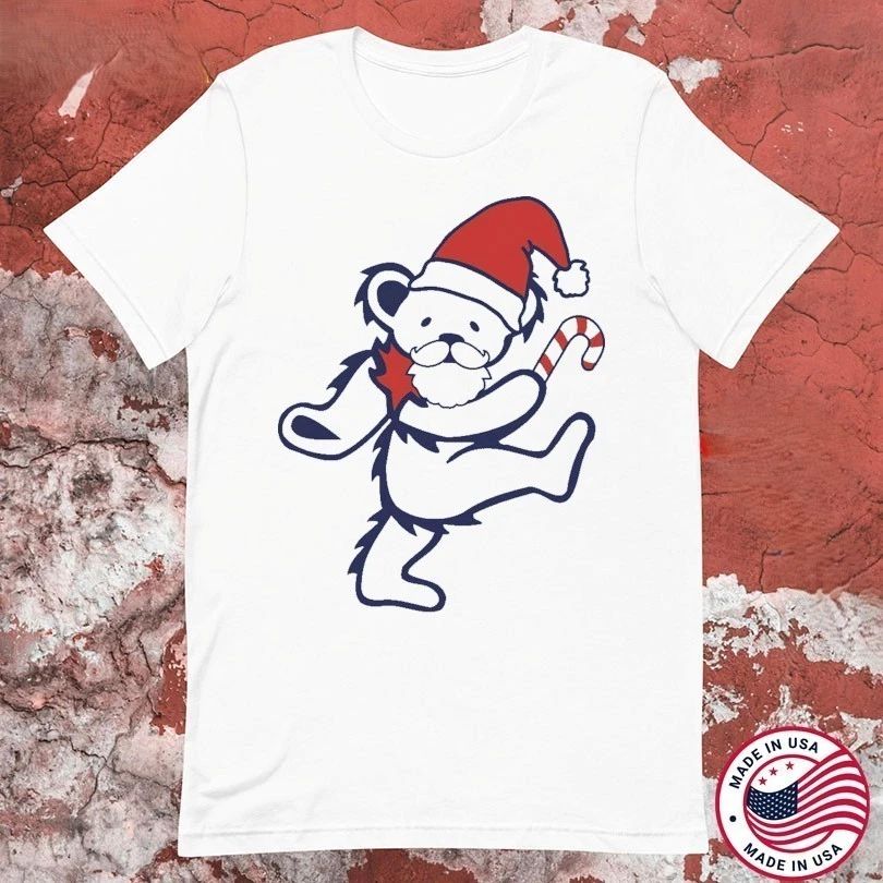 Santa Bear Christmas T-Shirts Size S-4XL