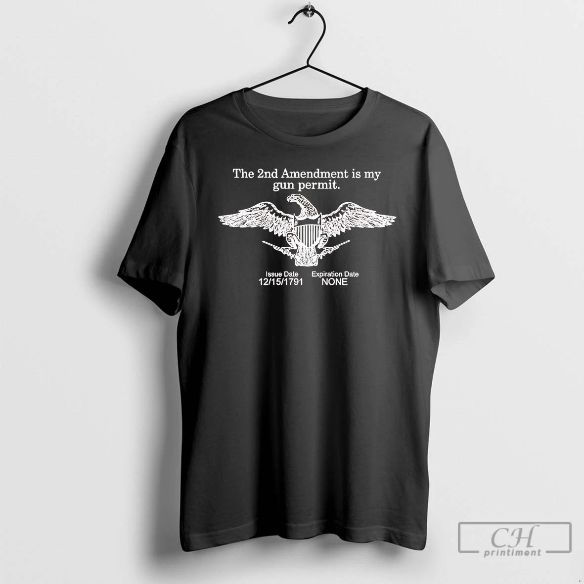 Classic The 2nd Amendment Is My Gun Permit T Shirts