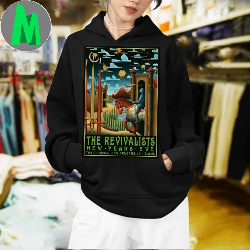 Original The Revivalists Dec 31 2025 New Orleans LA Poster Shirt