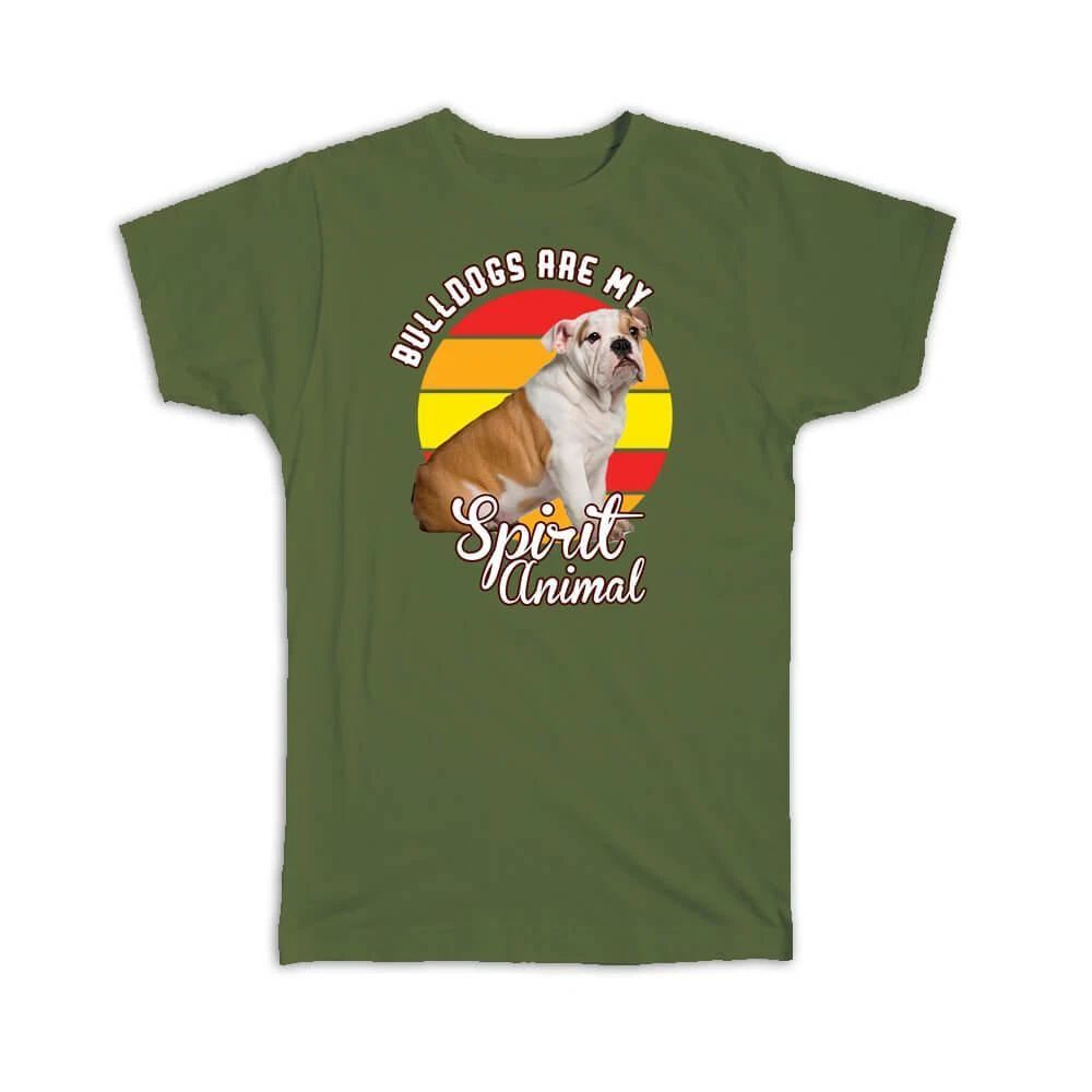 Gift T-Shirt : For Bulldogs Lover Owner Puppies Dogs Spirit Animal Pets Photo