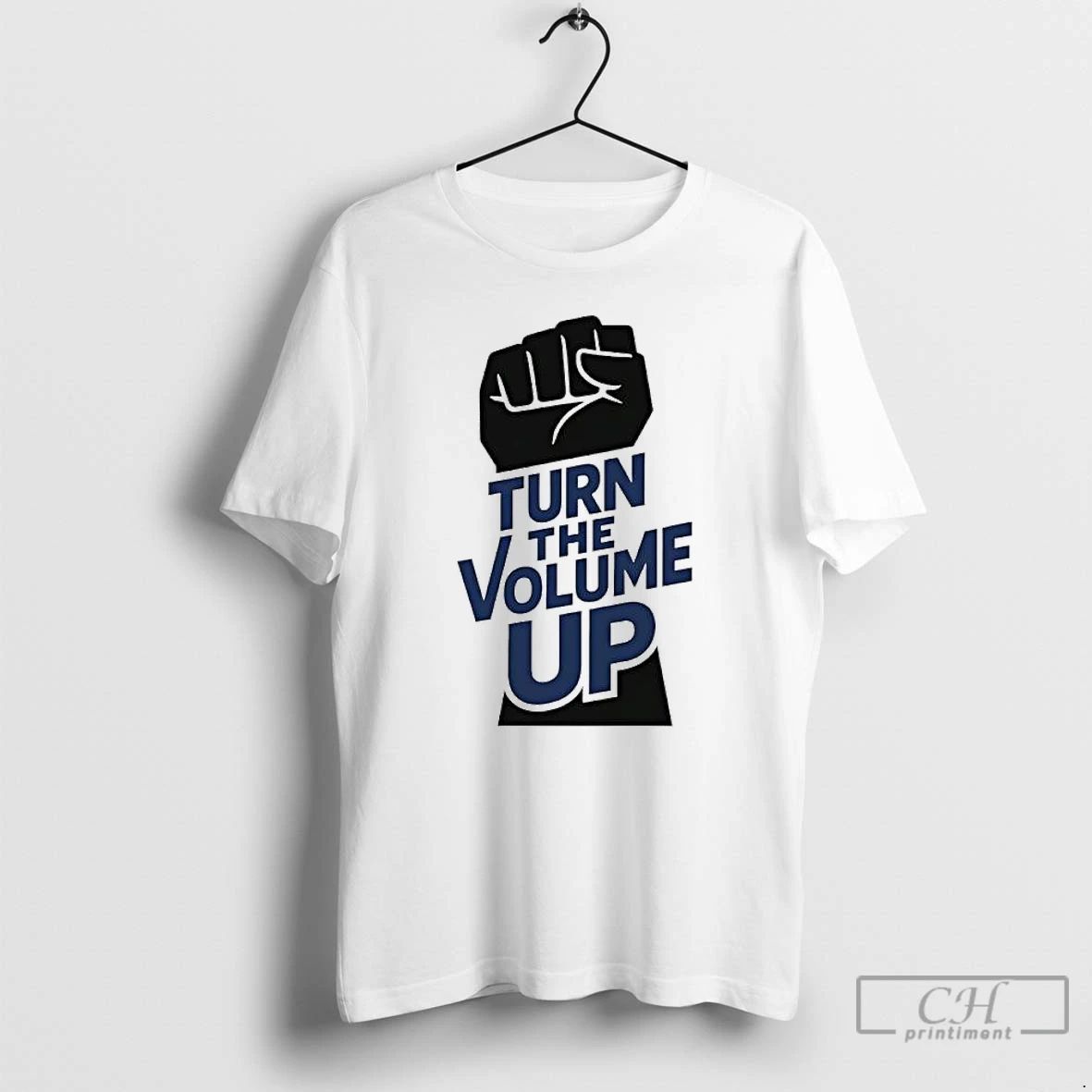 Premium Zohran Mamdani Turn The Volume Up Statement T Shirts