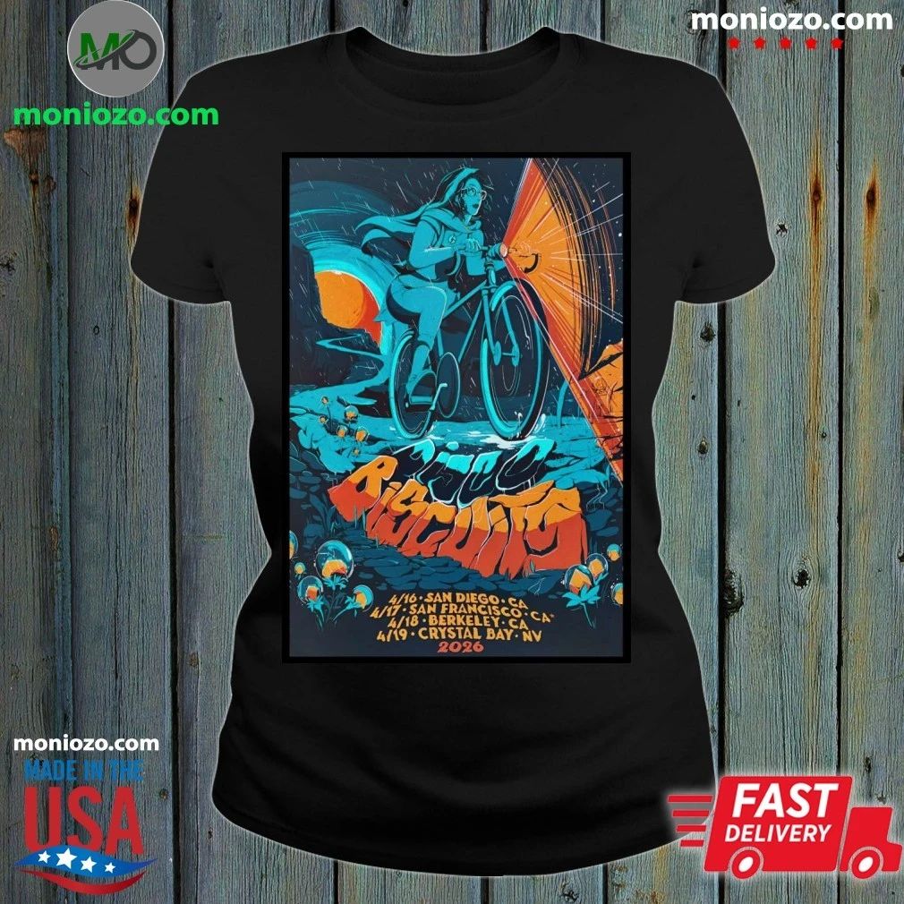 The Disco Biscuits Crystal Bay NV 4 19 2026 Poster Shirt