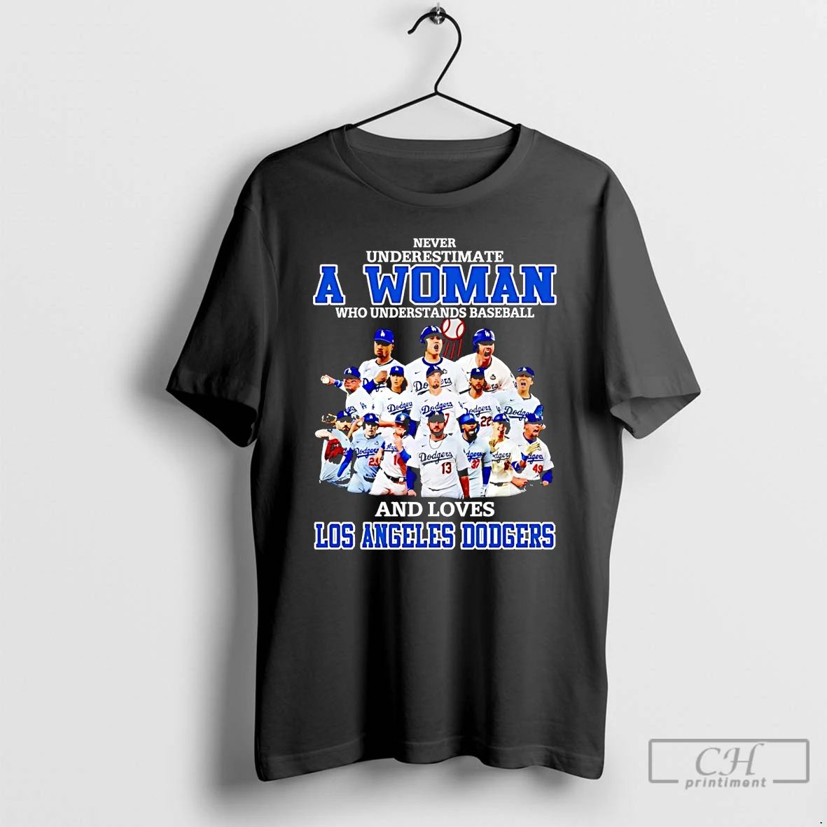 Classic Never Underestimate A Woman Who Understands Baseball And Loves Dodgers T Shirts