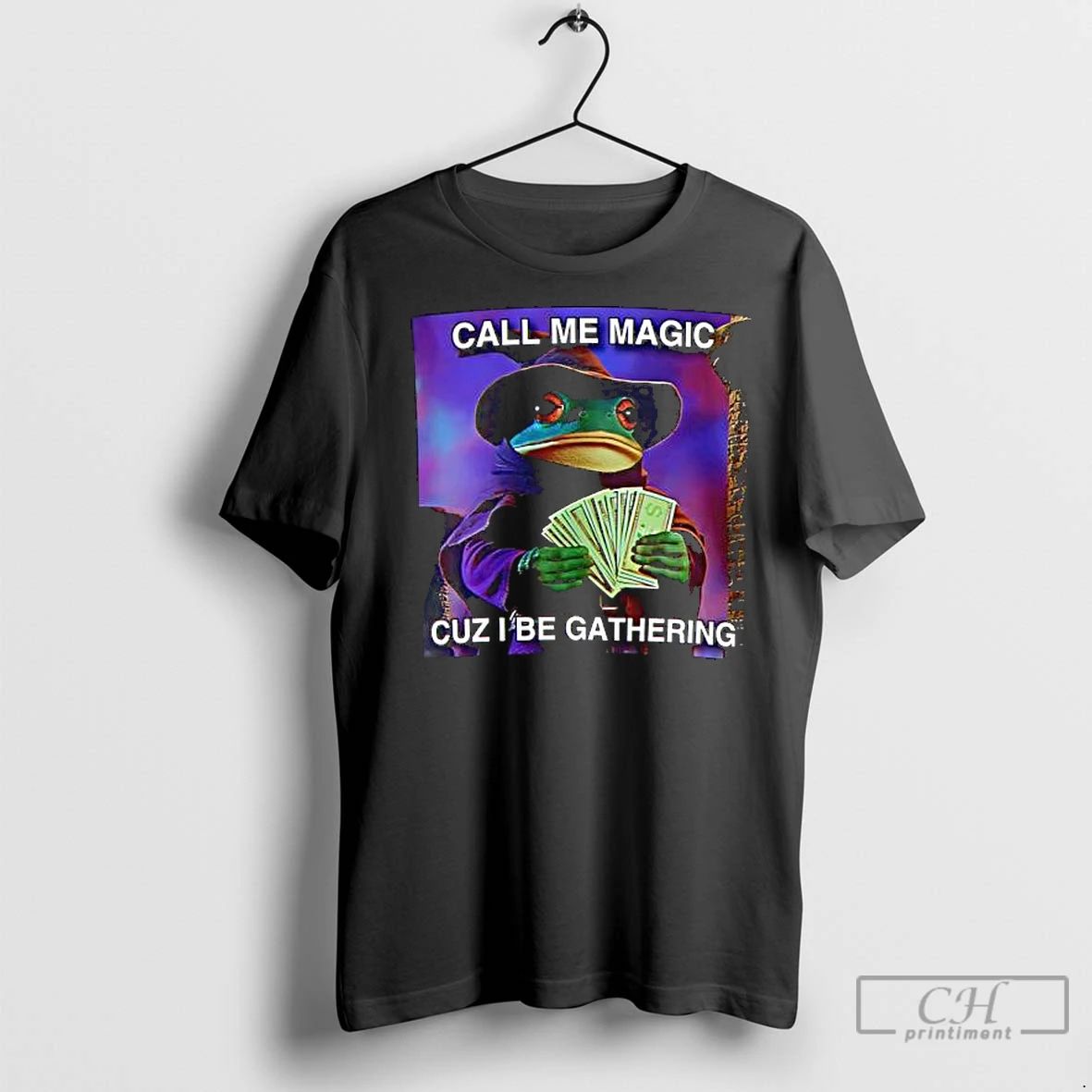 Premium The Frog Mage Call Me Magic Cuz I Be Gathering