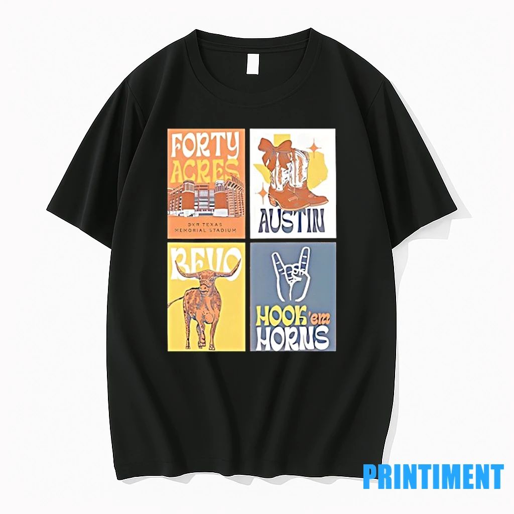 University Of Texas Longhorns Forty Acres Austin Hookem Horns Tshirts Sweater