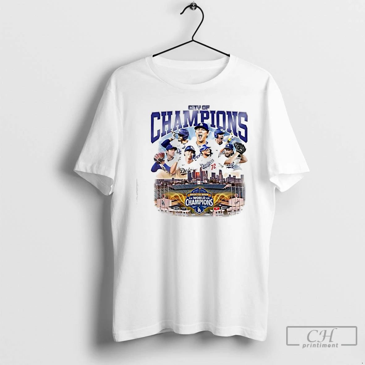 Premium City Of World Champions The Los Angeles Dodgers T Shirts