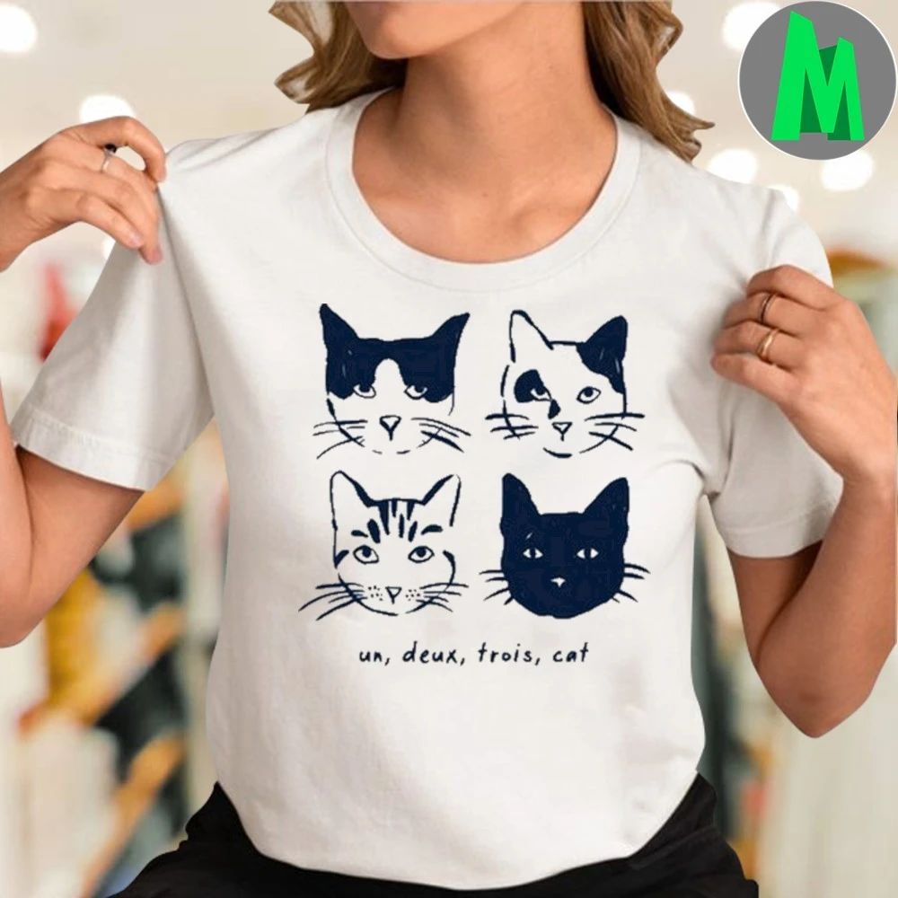 Un Deux Trois Cat Shirt