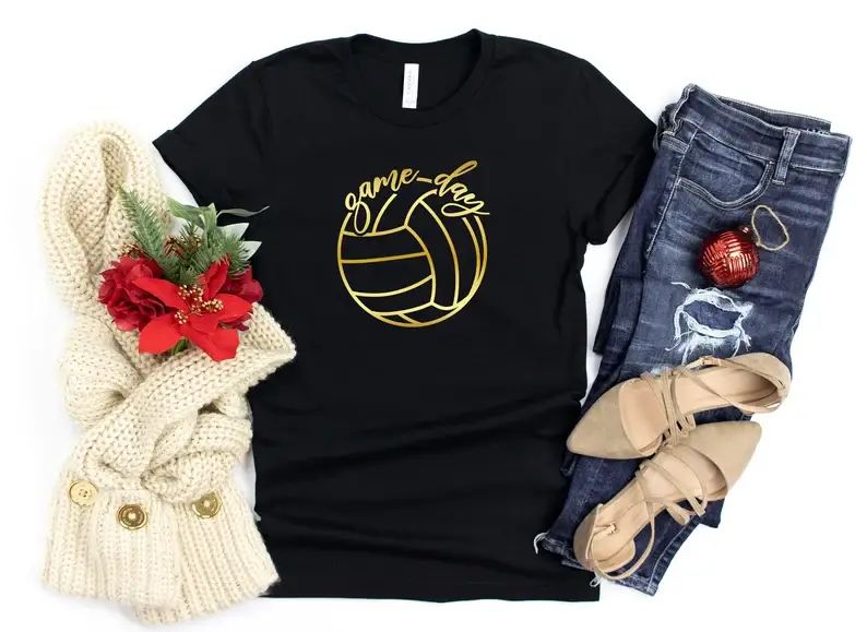 Volleyball Game Day T-Shirt