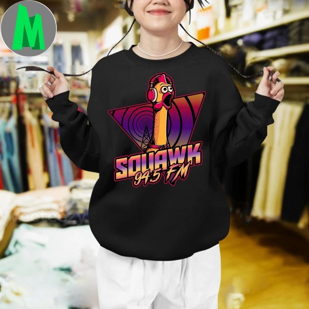 Original Chicken Vaporwave Radio SQUAWK 94.5 FM Shirt