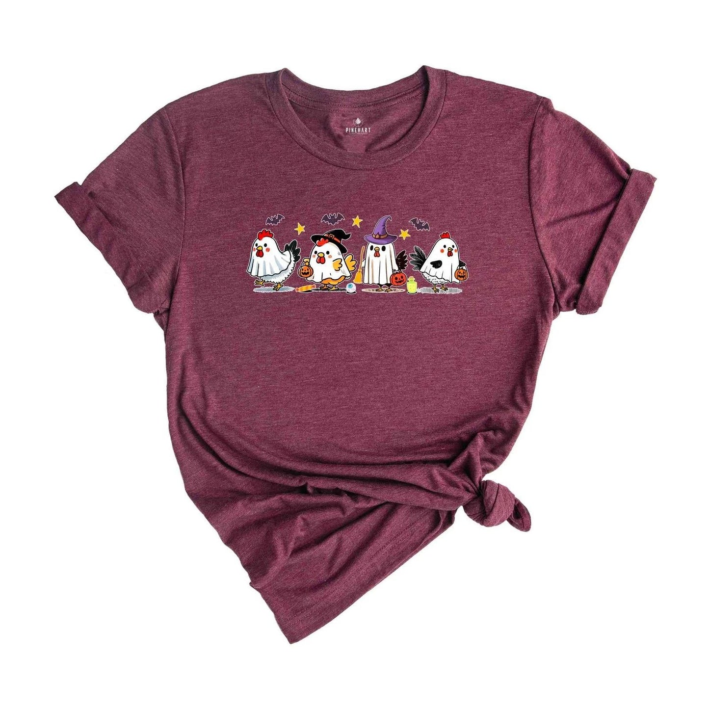 Cute Halloween Chicken Shirt, Chicken Lover Halloween Gift, Farmer Halloween Shi