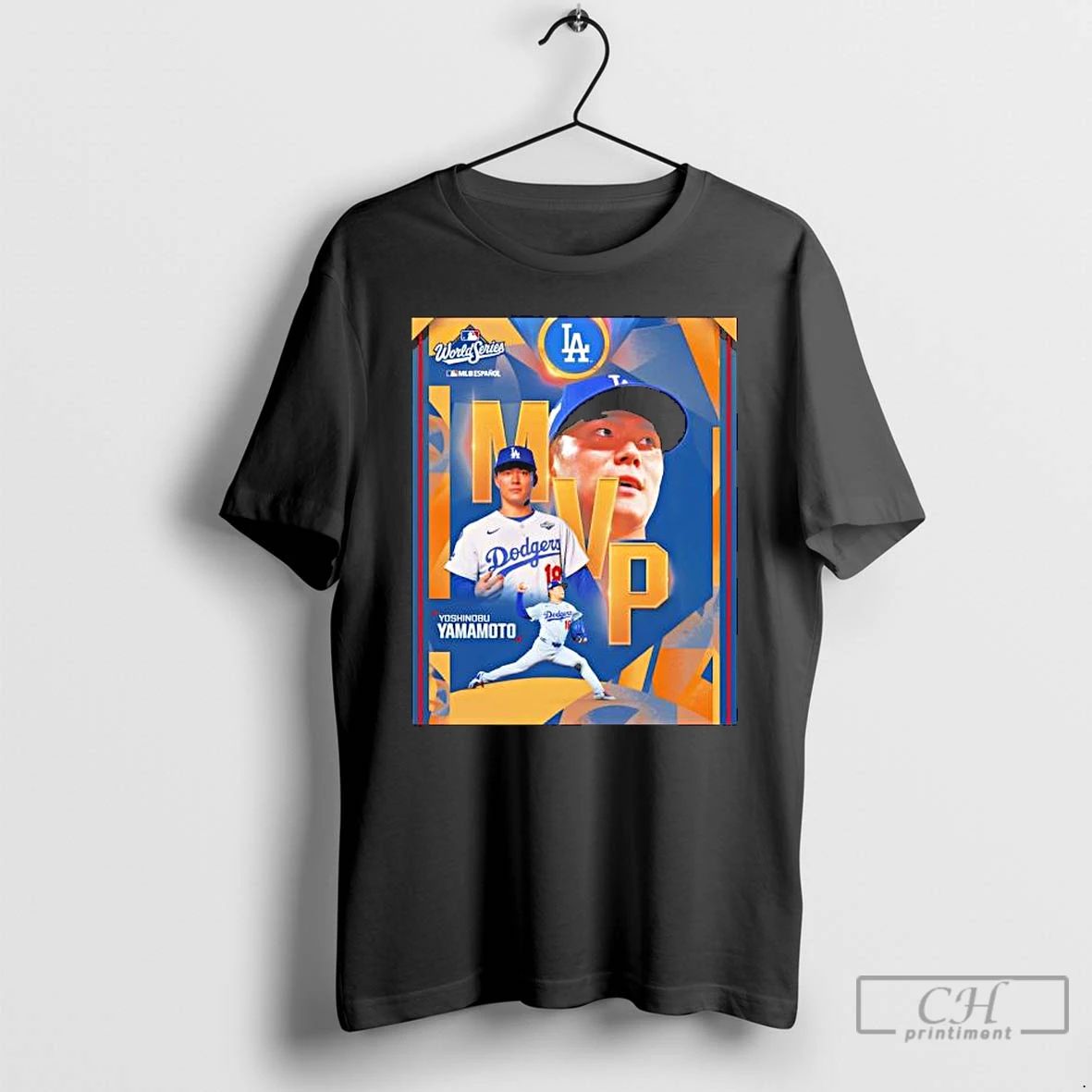 Classic Los Angeles Dodgers Yoshinobu Yamamoto World Series Mvp T Shirts