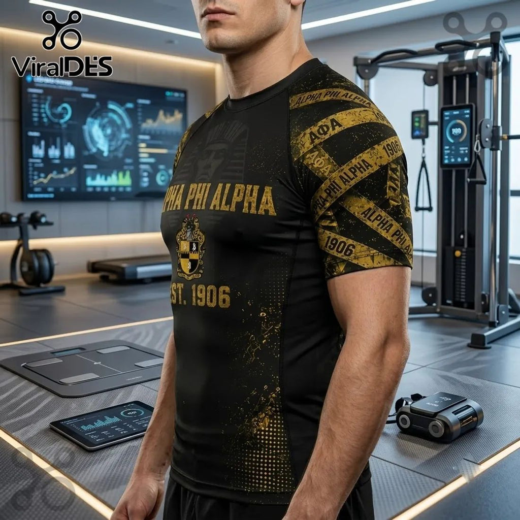 Alpha Phi Alpha 1906 Compression Turtleneck Shirt