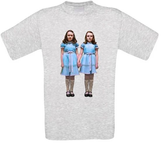 Shining Grady Twins Kubrick Cult Movie T-Shirt All Sizes NEW