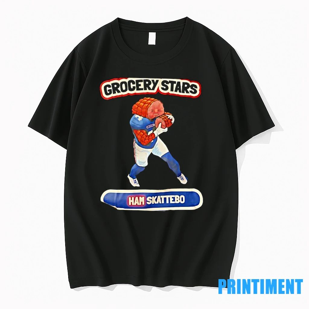 Ham Skattebo Grocery Stars New York Giants Tshirts Sweater