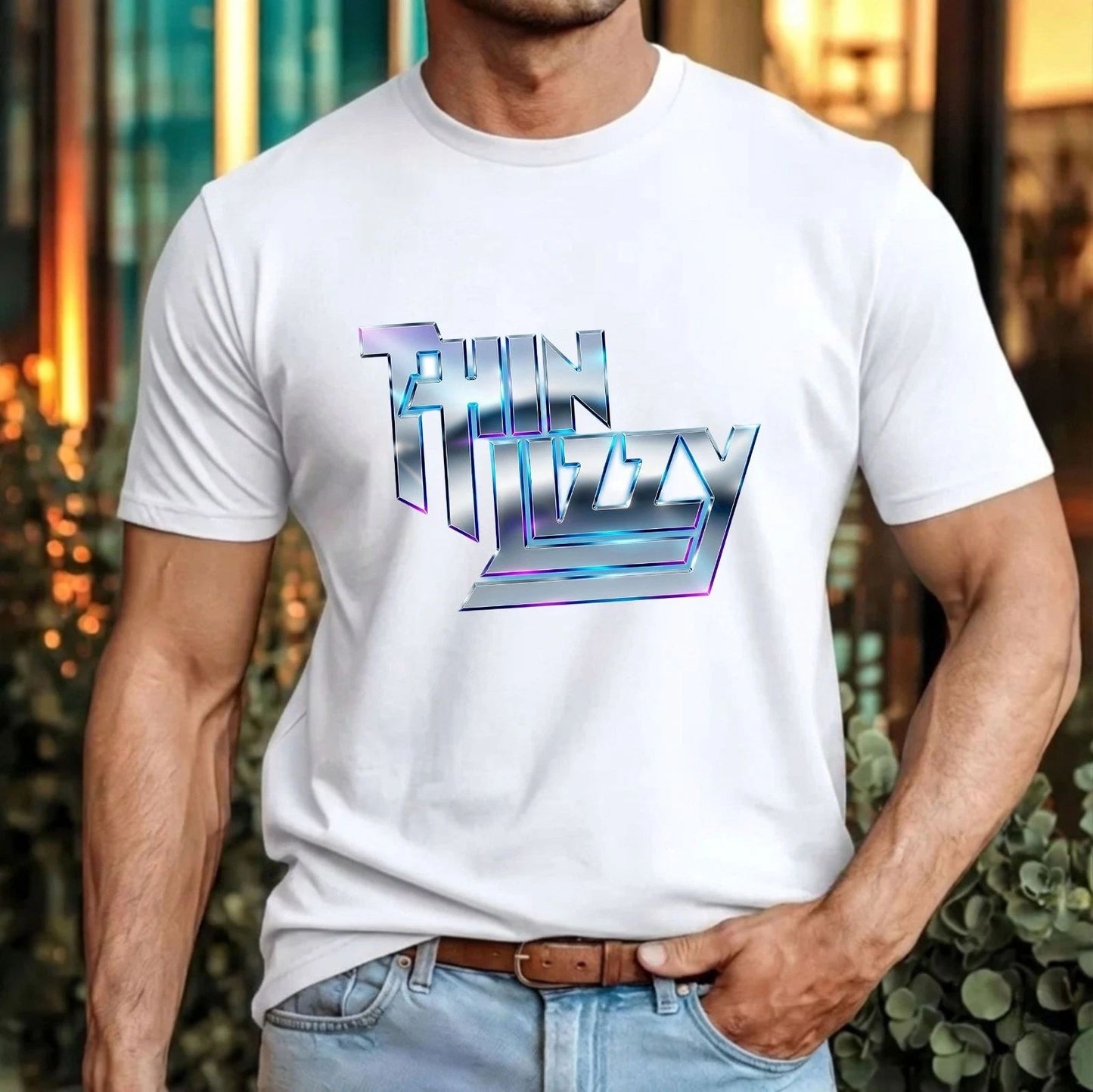 Thin Lizzy UK Tour 2026 T-Shirt 80s Retro Rock Band Music Concert Fan Gift Top