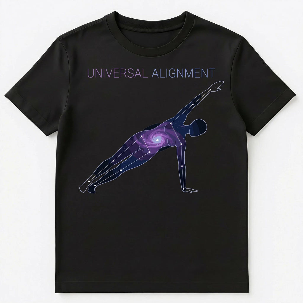 Yoga Enthusiast Universal Alignment Unisex T-Shirt