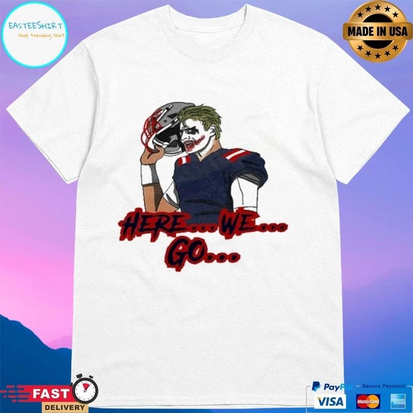 Here We Go Joker Football T-shirt