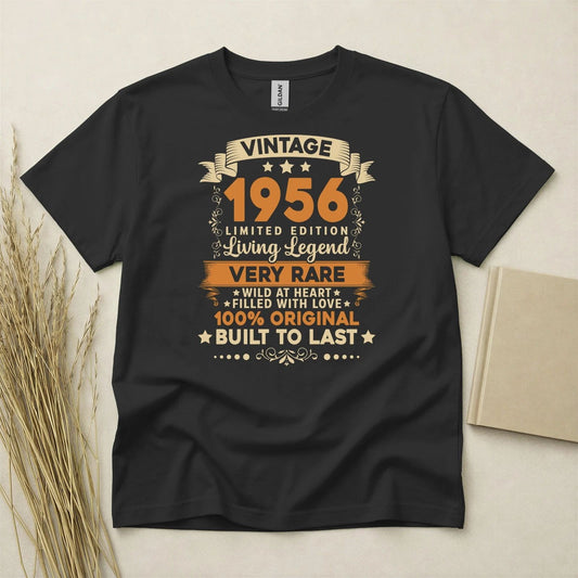 70th Birthday T-shirt Born In 1956 70 Years Old Gifts Vintage Living Legend Tee