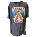 NASA Space Shuttle TShirt XL Unisex Gray Short Sleeve Cotton Blend Fifth Sun