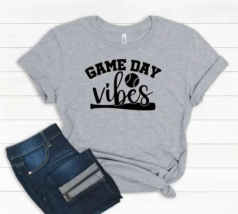 Baseball Game Day Vibes T-Shirt