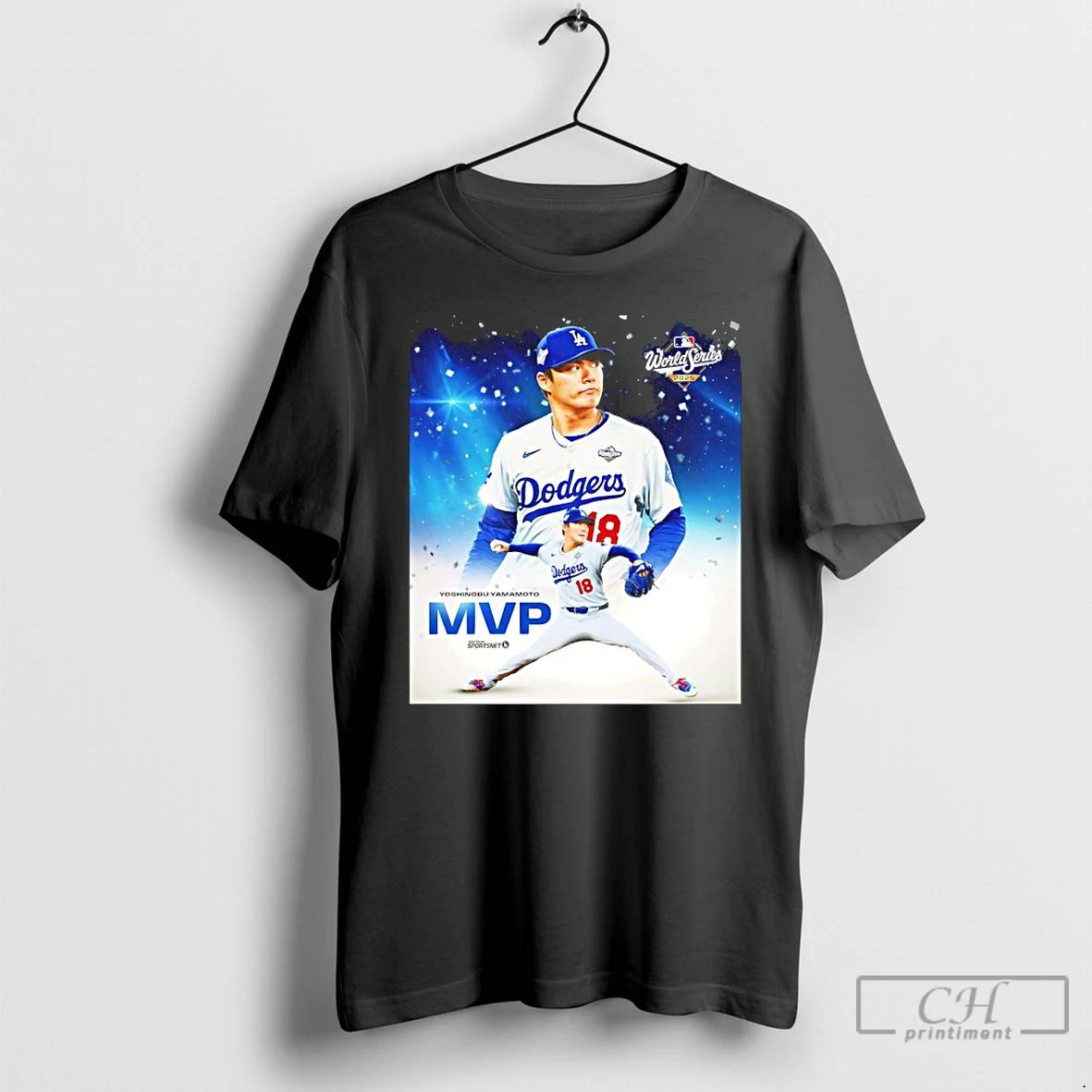 Classic Yamas The Goat Yoshinobu Yamamoto 2025 World Series Mvp T Shirts
