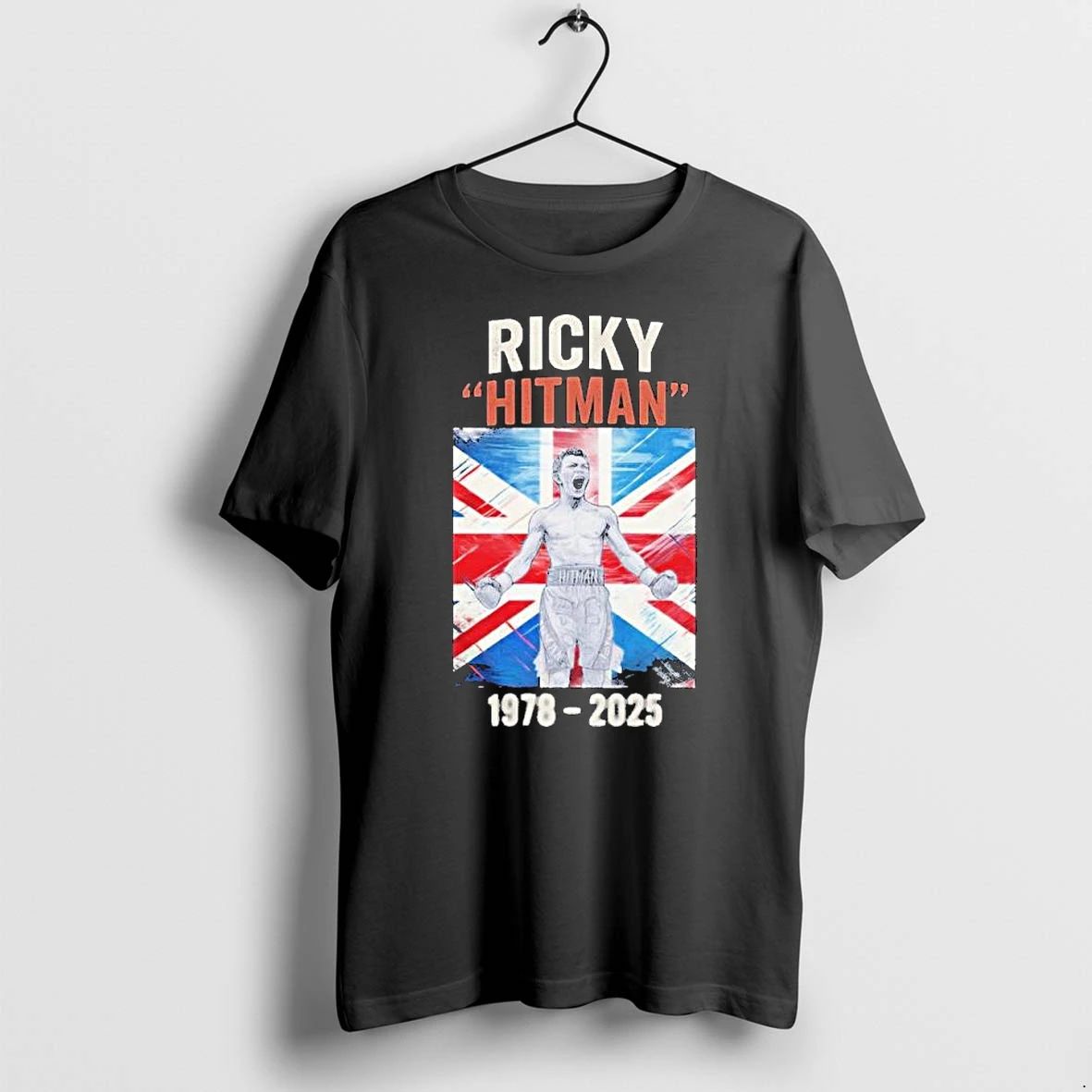 Ricky Hatton 1978 2025 Ricky Hitman British Flag Tshirts Sweater