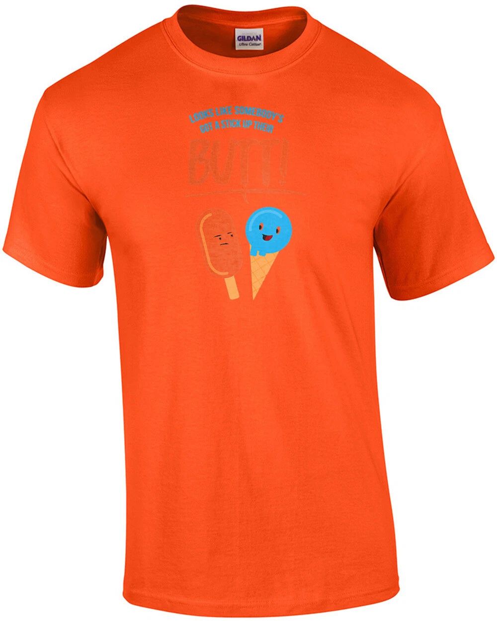 Looks like somebody's got a stick up their butt - funny t-shirt