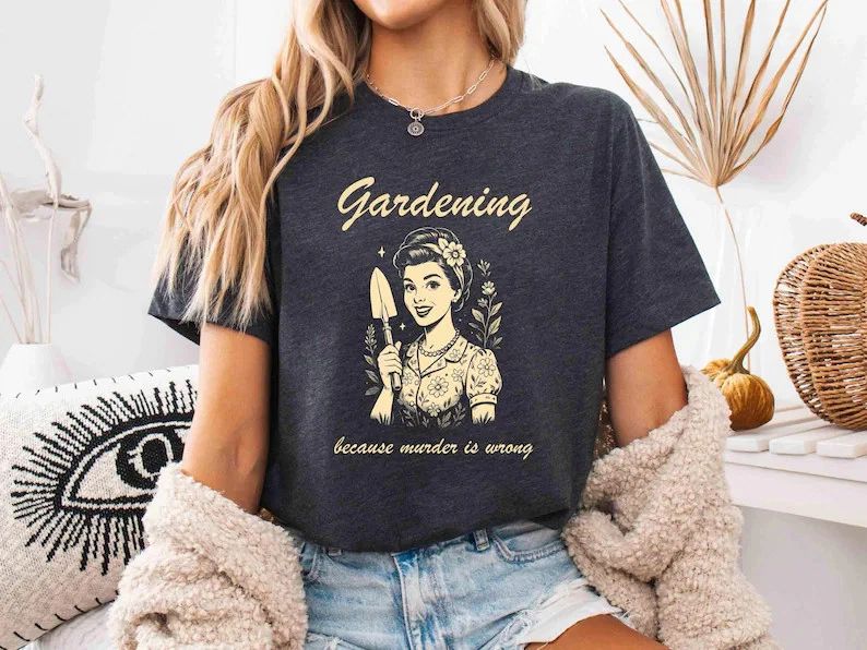 Floral Vintage Garden Aesthetic Comfort Tee