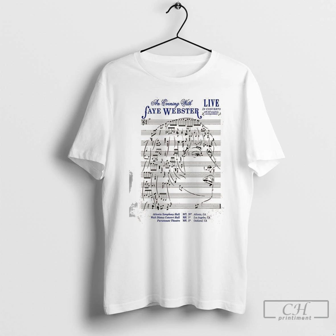 Classic An Evening With Faye Webster In Atlanta Oct 28 2025 T Shirts