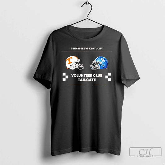 Classic Tennessee Vs Kentucky Volunteer Club Taigate T Shirts