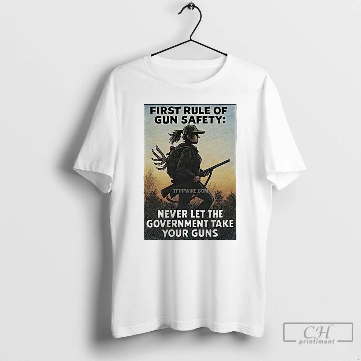 Classic First Rule Of Gun Safety Never Let The Government Take Your Guns T Shirts