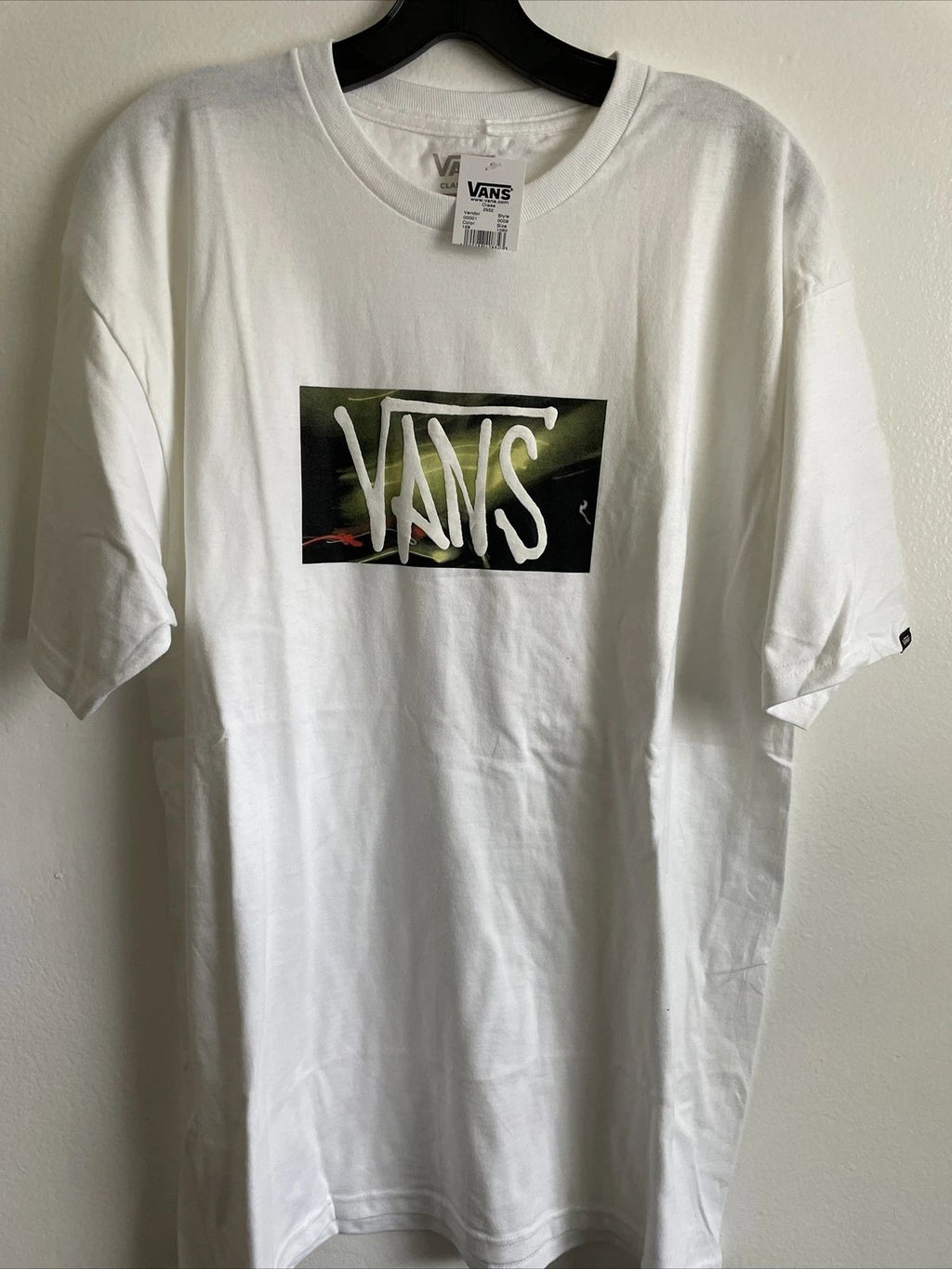 New VANS Mens Street Style Graphic Art Tee Skater Surfer Casual T Shirt Size L