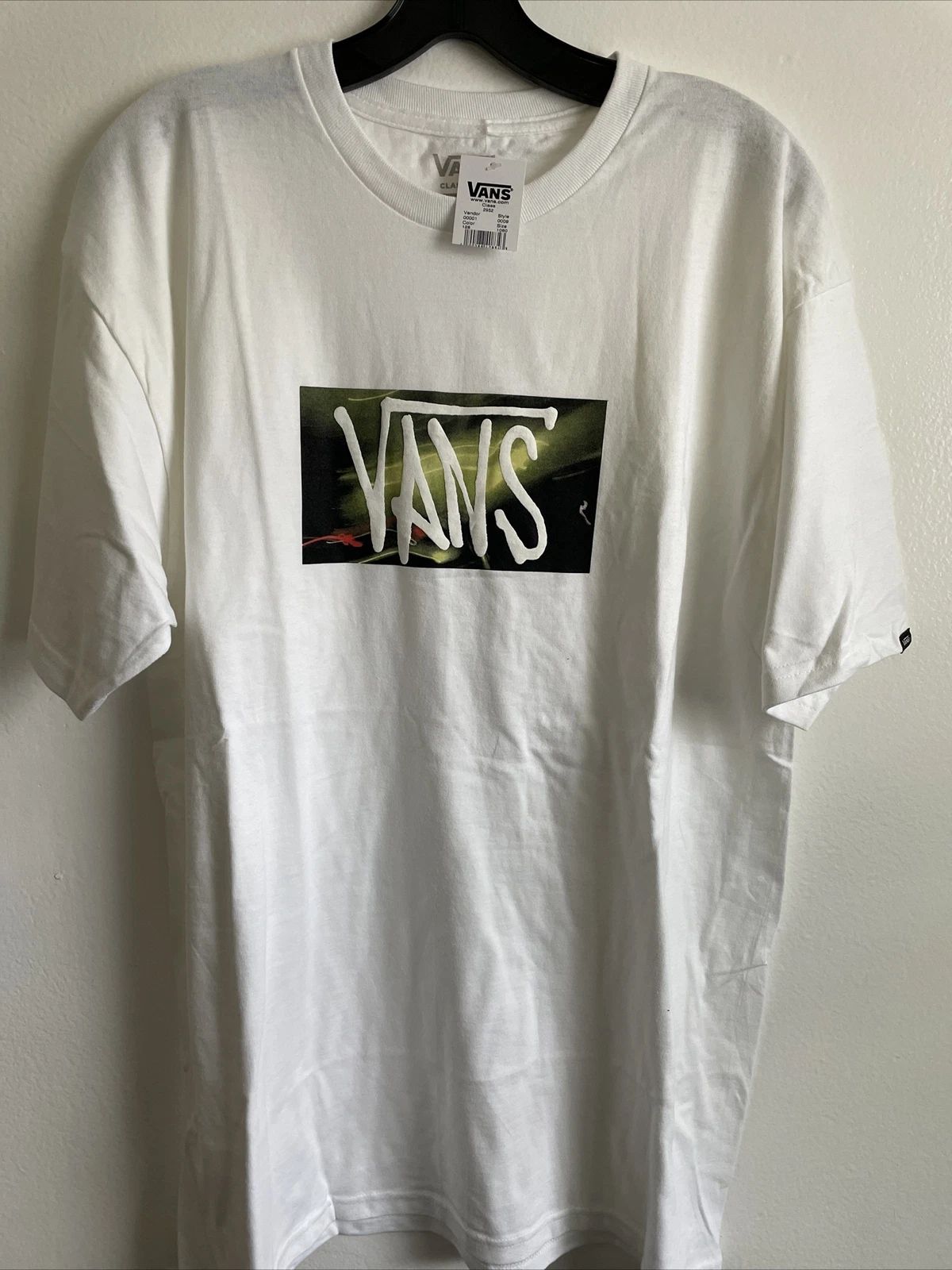New VANS Mens Street Style Graphic Art Tee Skater Surfer Casual T Shirt Size L