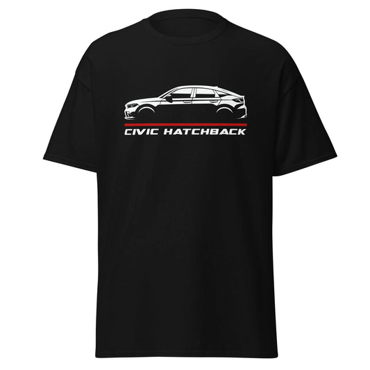 Premium T-Shirt For Honda Civic Hatchback 2023 Car Enthusiast Birthday Gift