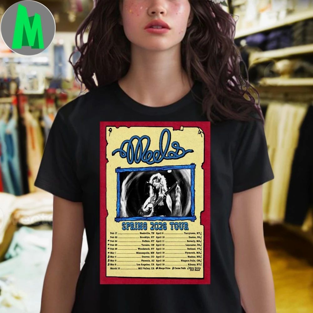 Meels Spring Tour 2026 Poster Shirt