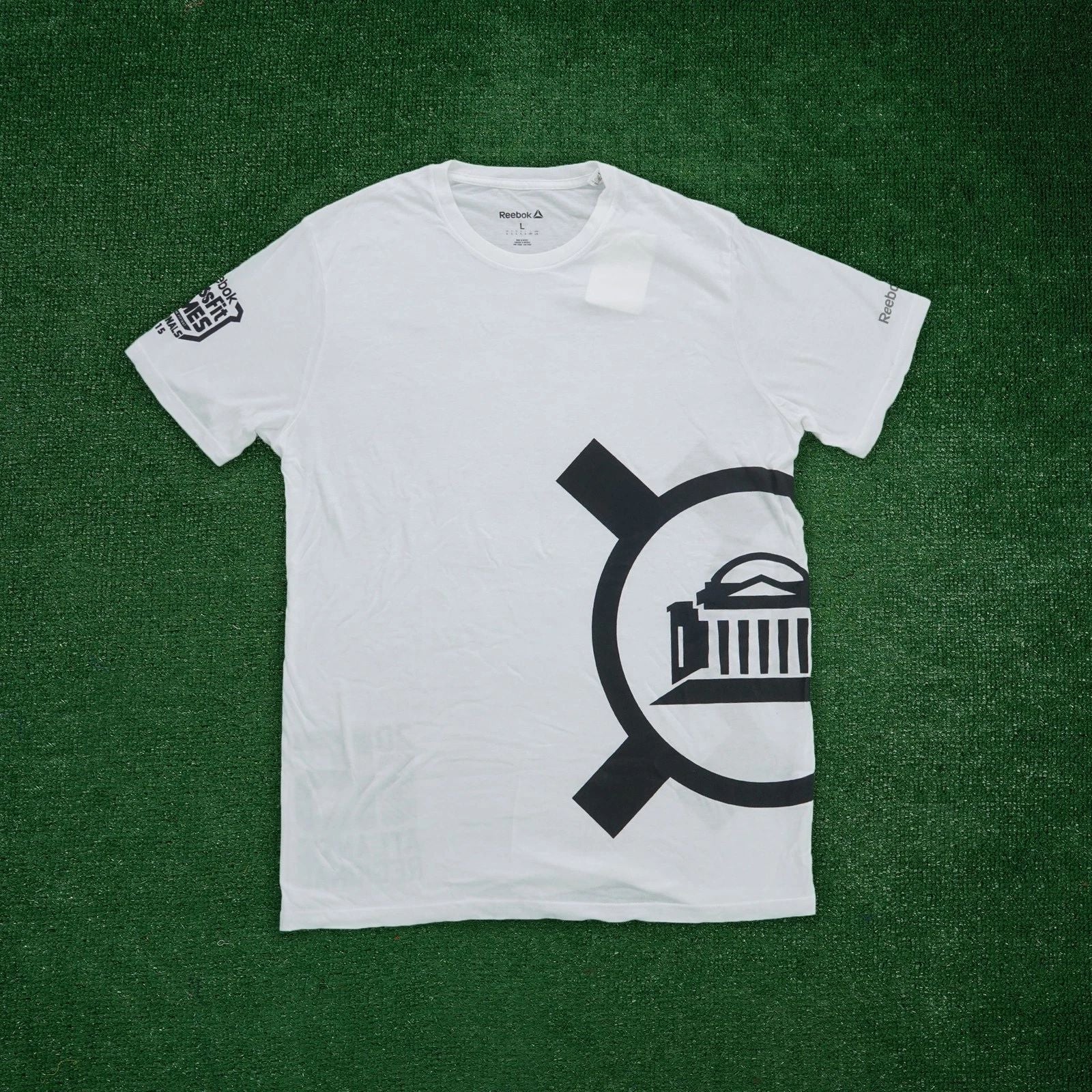 Reebok 2015 CrossFit Games Atlantic Regional Men's White Tri-Blend T-Shirt