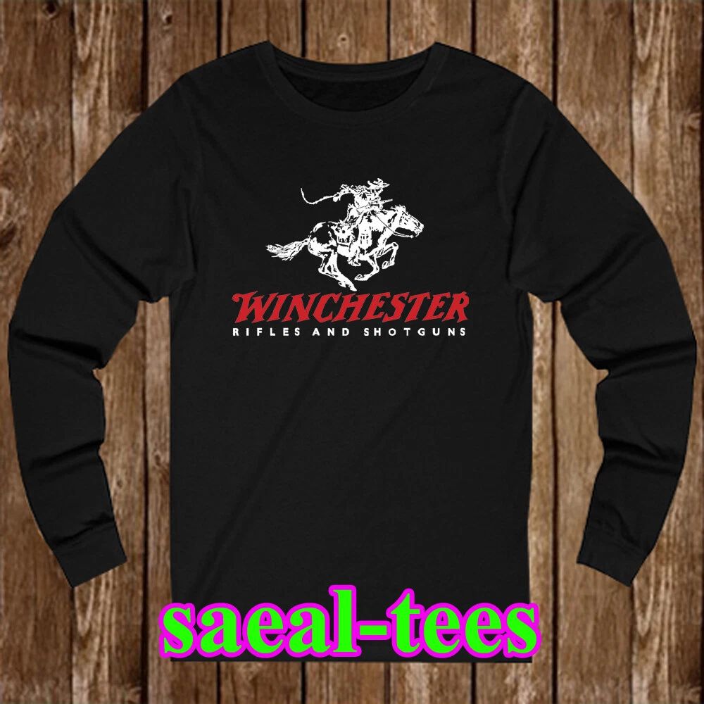 Winchester Firearms Black Size S-2XL