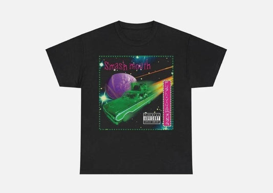 SALE Smash mouth T-shirt vintage retro graphic 90s design Unisex Heavy Cotton