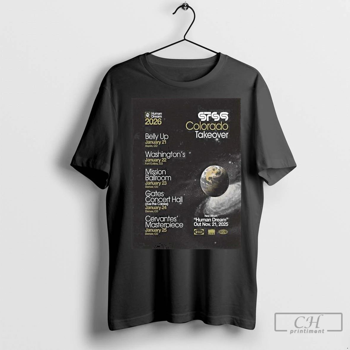 Classic Sts9 The Human Dream Colorado Takeover Tour 2026 Long Sleve