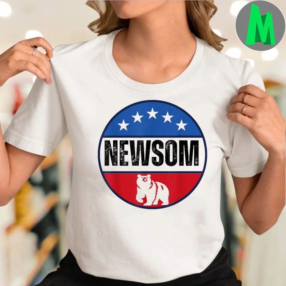 Gavin Newsom 2028 California Bear President Democrat Shirt