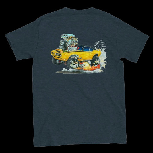 Cartoon Hot Rod GTO T-shirt