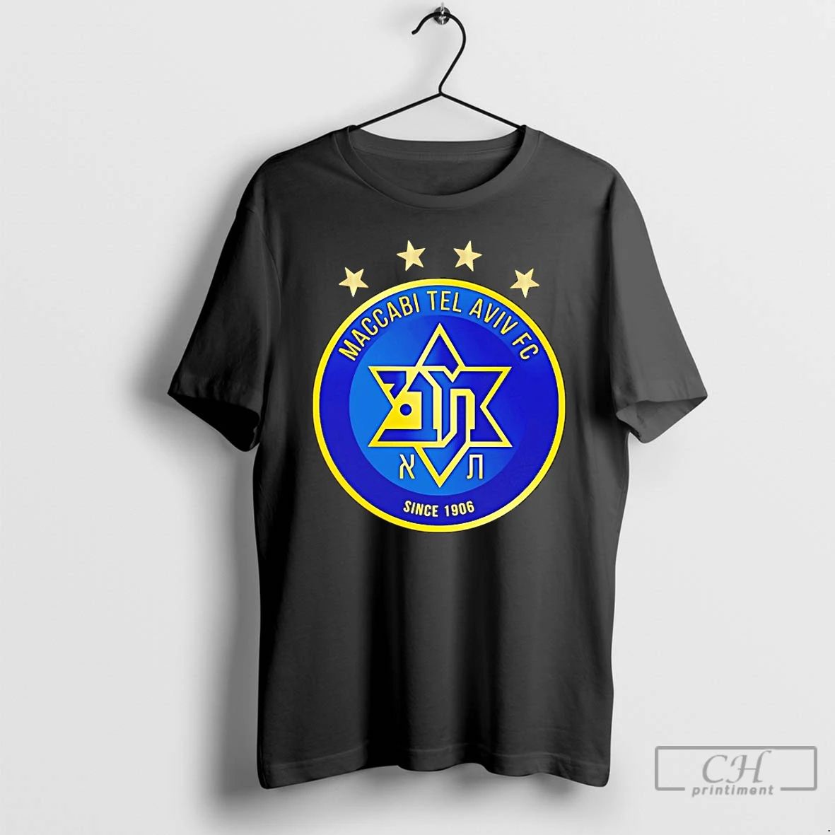 Classic Maccabi Tel Aviv Fc Since 1906 T Shirts