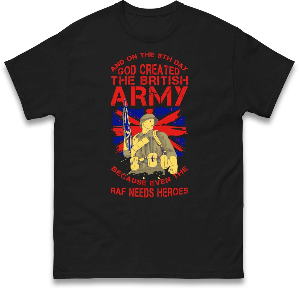 God Created The British Army Shirt,Remembrance Day,Great Britain,Lest We Forget