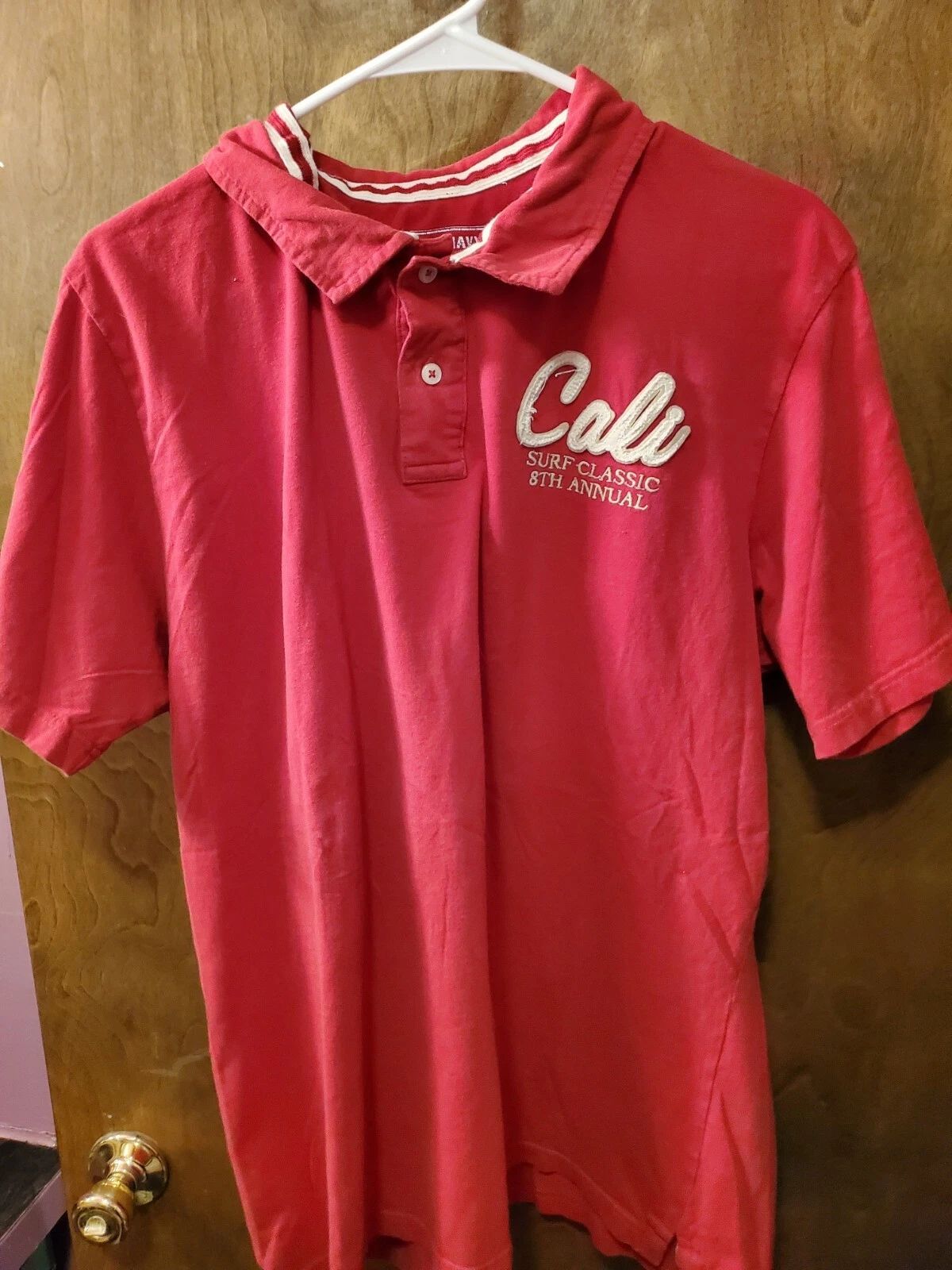 Old Navy California Surf Classic 8th Annual Surf Contest 1979 Red Shirt X-Large