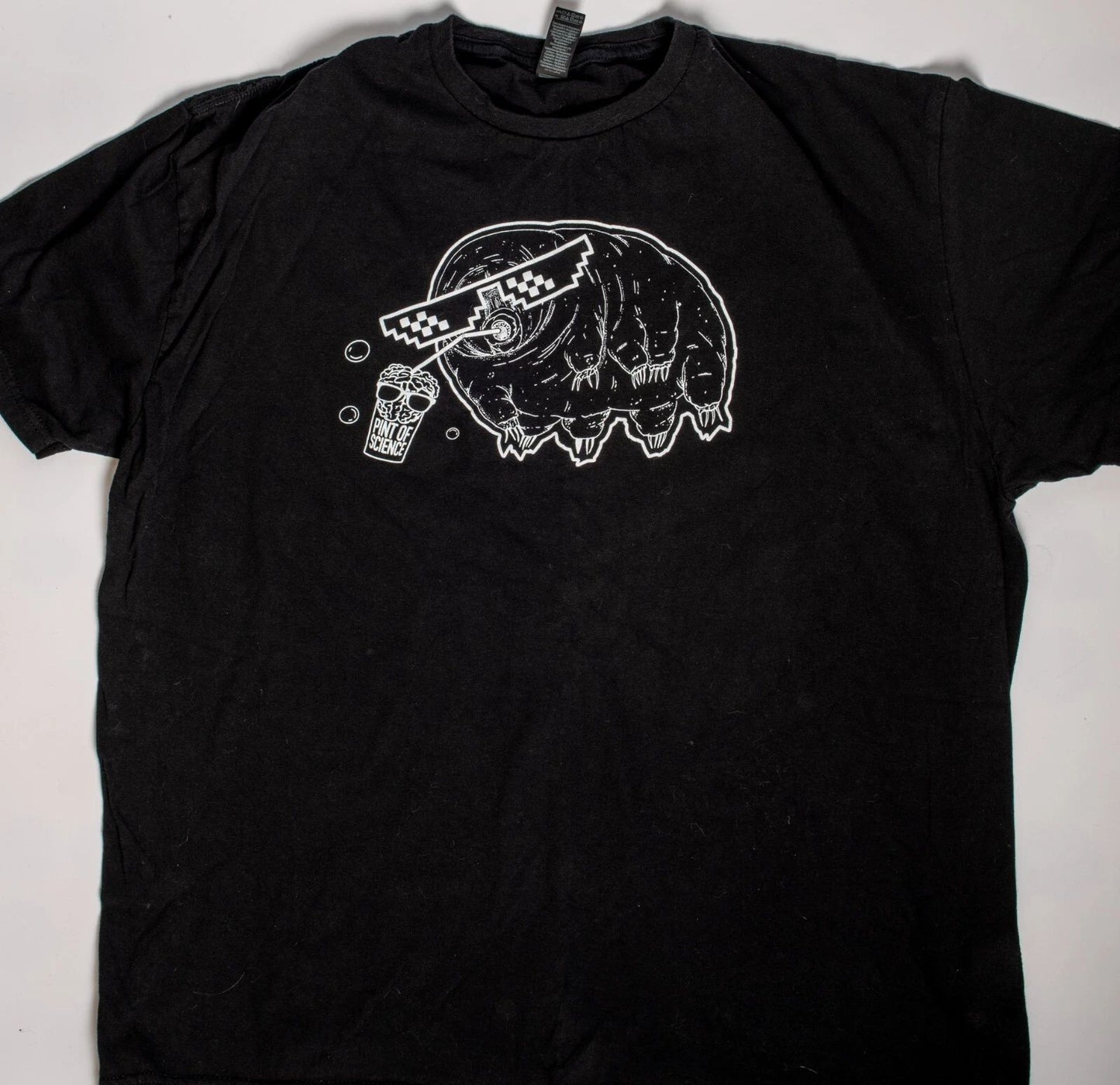 NEW Pint of Science "Tardigrade" Black T-shirts size XL